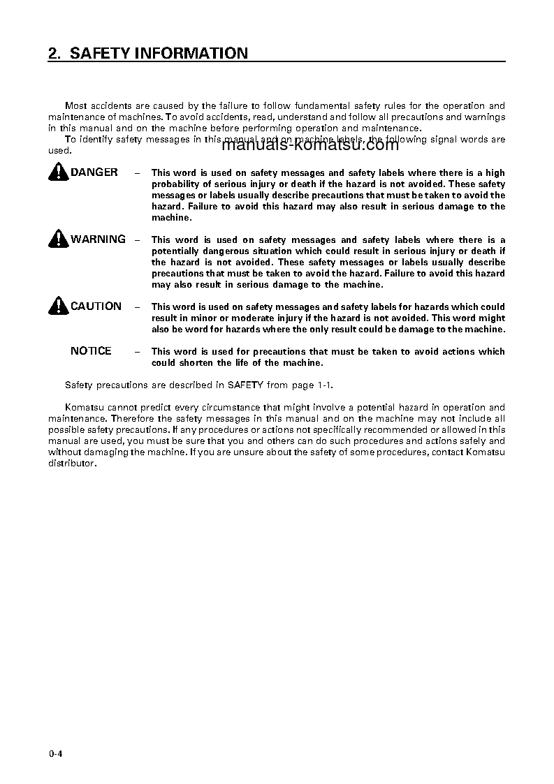 Protected: GD825A-2(JPN) S/N 12107-12115 Operation manual (English)