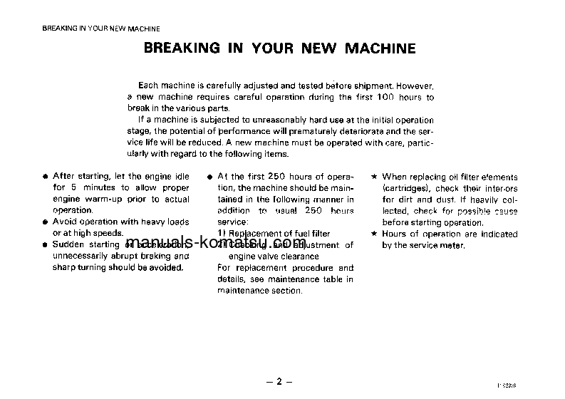 Protected: PC150HD-3(JPN) S/N 1001-UP Operation manual (English)