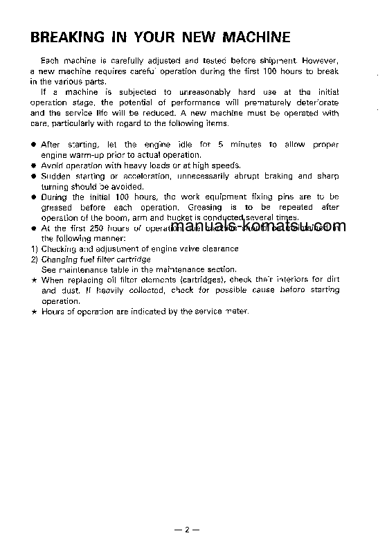 Protected: PC150-5(JPN) S/N 6001-6437 Operation manual (English)