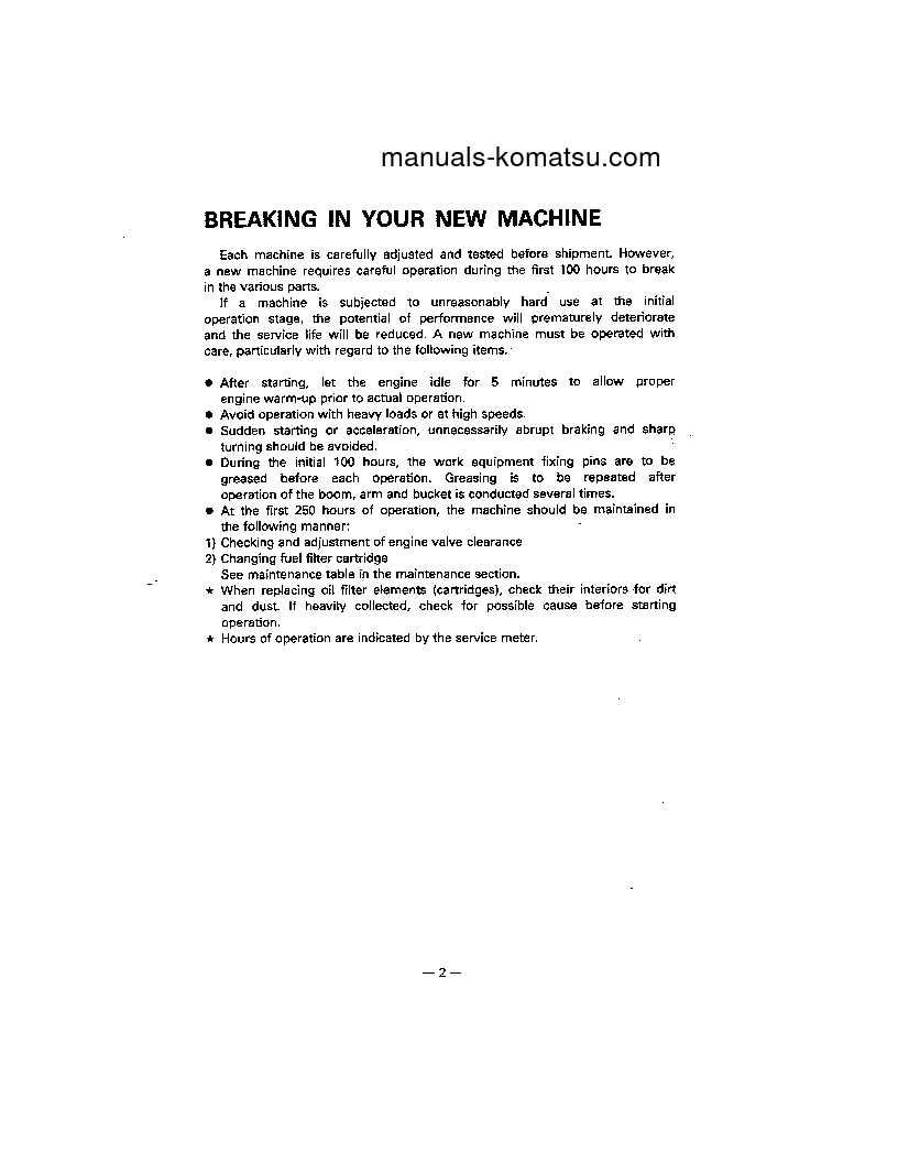 Protected: PC150LC-5(USA) S/N 6001-UP Operation manual (English)