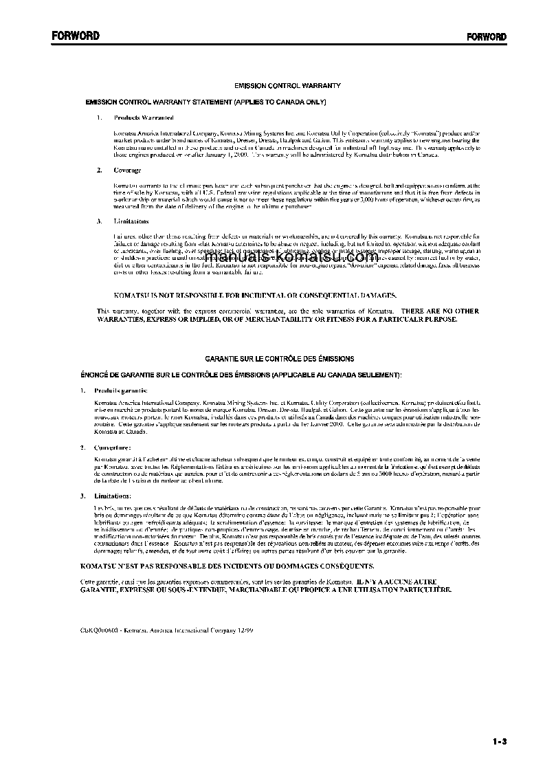 Protected: D475A-3(JPN)-SUPER DOZER S/N 10685-UP Operation manual (English)