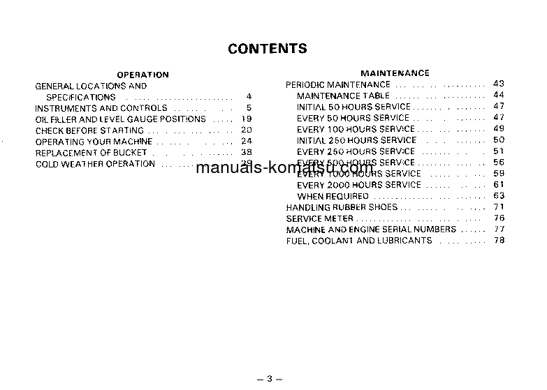 Protected: PC30-6(JPN) S/N 11501-13021 Operation manual (English)