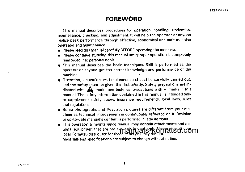 Protected: PC20-6(JPN) S/N 29360-UP Operation manual (English)