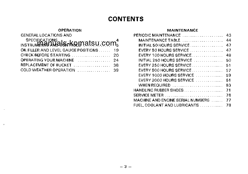 Protected: PC20-6(JPN) S/N 29360-UP Operation manual (English)
