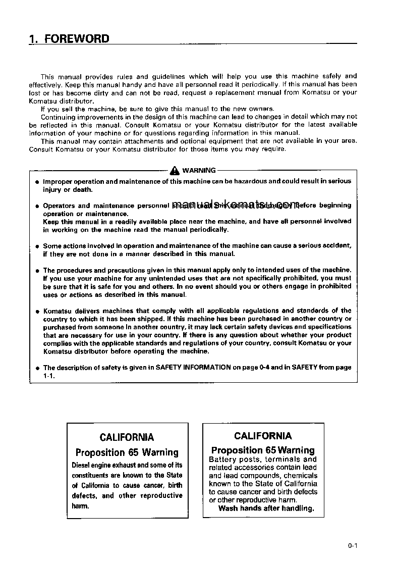 Protected: D375A-3(JPN)-7-TRACK ROLLER S/N 17501-UP Operation manual (English)