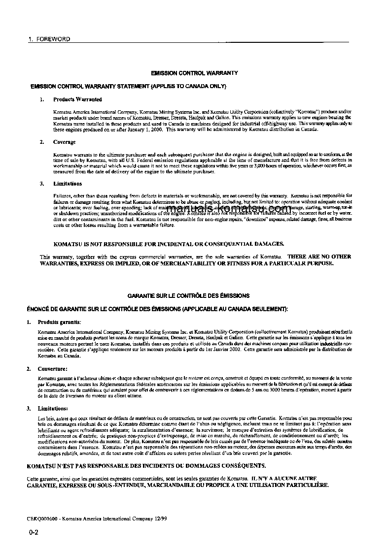 Protected: D375A-3(JPN)-7-TRACK ROLLER S/N 17501-UP Operation manual (English)