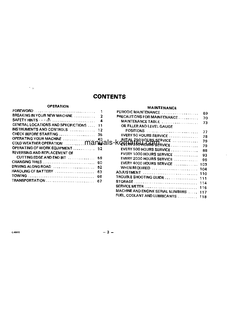 Protected: GD825A-1(JPN) S/N 10002-UP Operation manual (English)