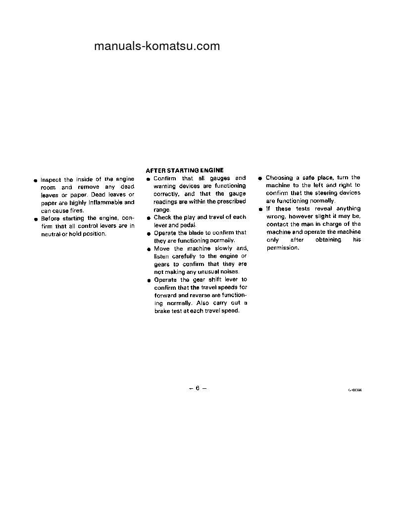 Protected: GD825A-1(JPN) S/N 10002-UP Operation manual (English)