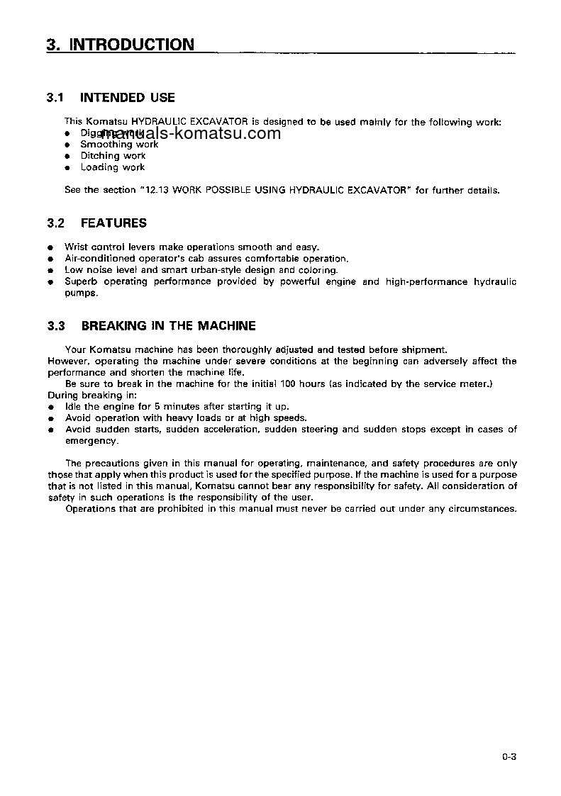 Protected: PC200LC-6(JPN)-EXCEL S/N 103534-UP Operation manual (English)
