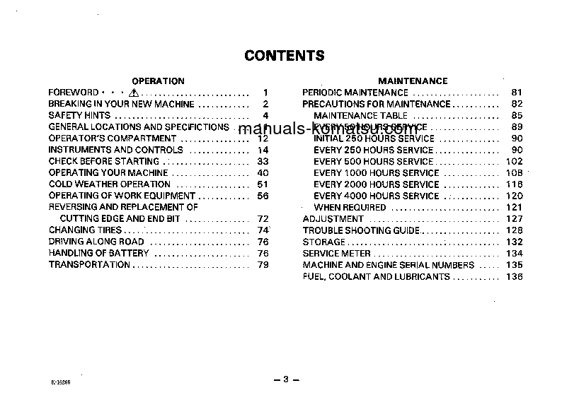 Protected: GD605A-3(JPN)-FOR USA S/N 57001-UP Operation manual (English)