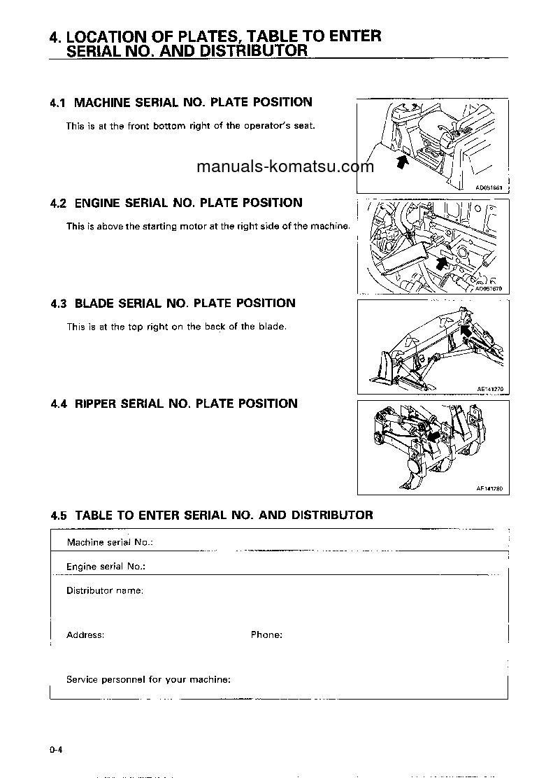 Protected: D155A-3(JPN) S/N 61048-UP Operation manual (English)