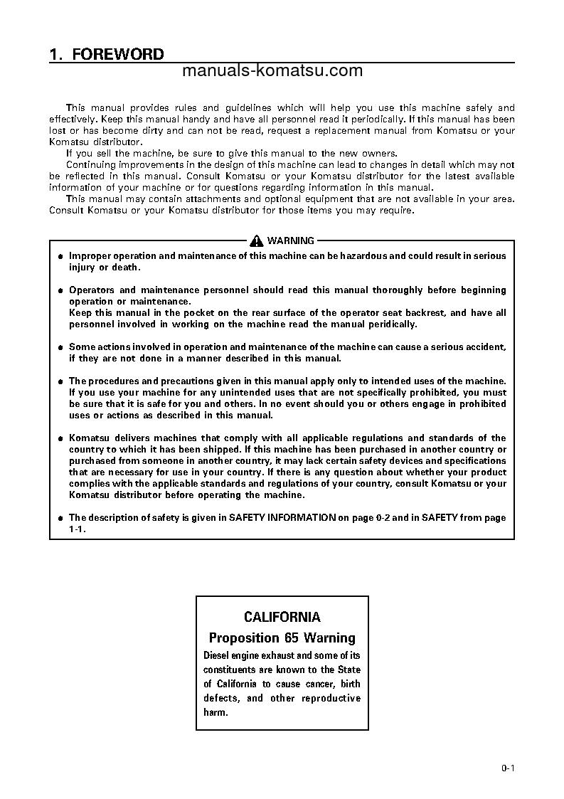 Protected: PC300LC-6(JPN)-EXCEL S/N 33466-UP Operation manual (English)
