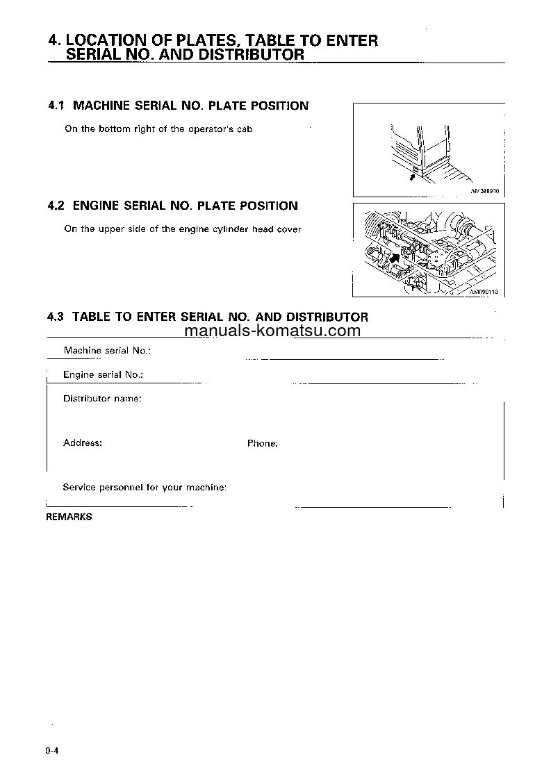 Protected: PC400LC-6(JPN) S/N 32250-32447 Operation manual (English)