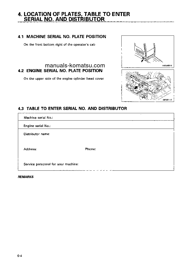 Protected: PC400LC-6(JPN)-EXCEL S/N 32250-UP Operation manual (English)