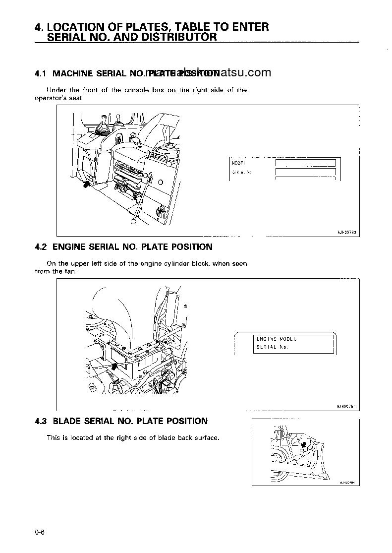 Protected: D475A-3(JPN) S/N 10601-UP Operation manual (English)