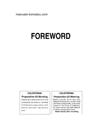 D475A-3(JPN)-SUPER DOZER S/N 10601-UP Operation manual (English)