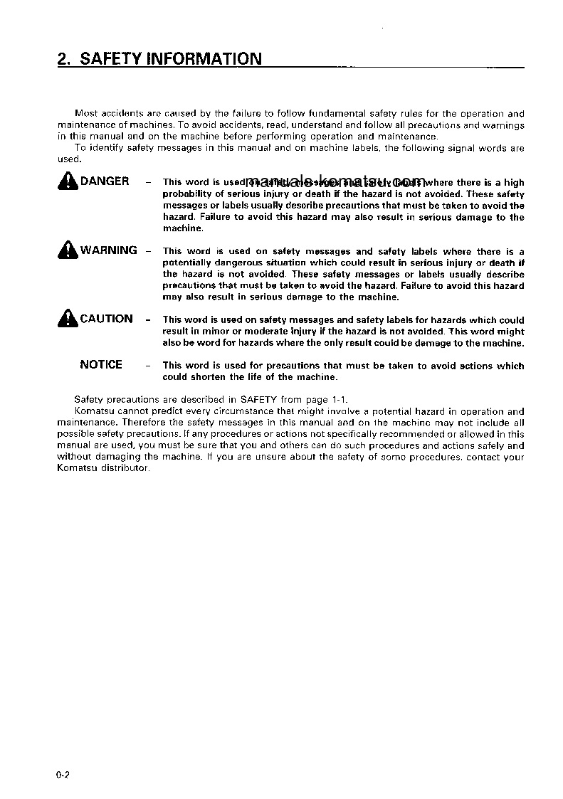 Protected: D65P-12(JPN) S/N 62968-65000 Operation manual (English)