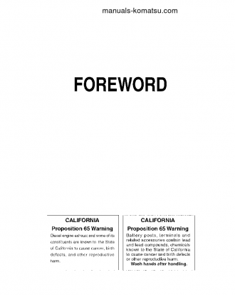 HD325-6(JPN) S/N 6001-6187 Operation manual (English)