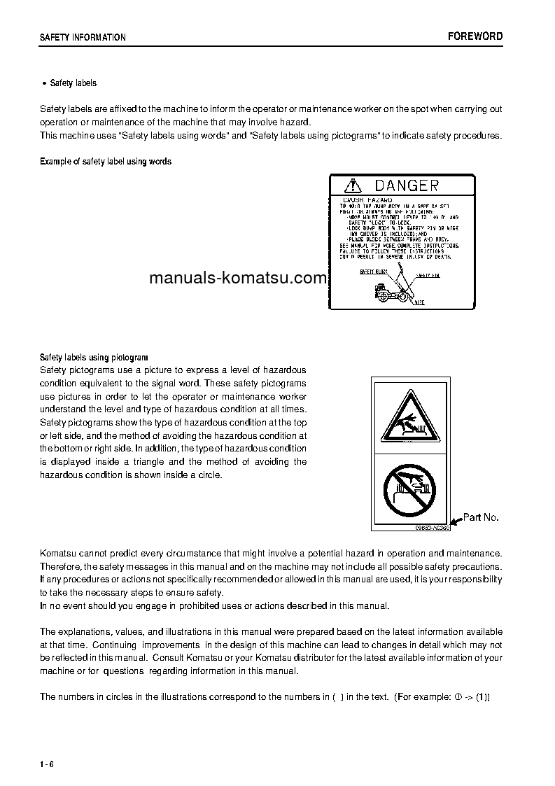 Protected: HD405-6(JPN) S/N 2087-2177 Operation manual (English)