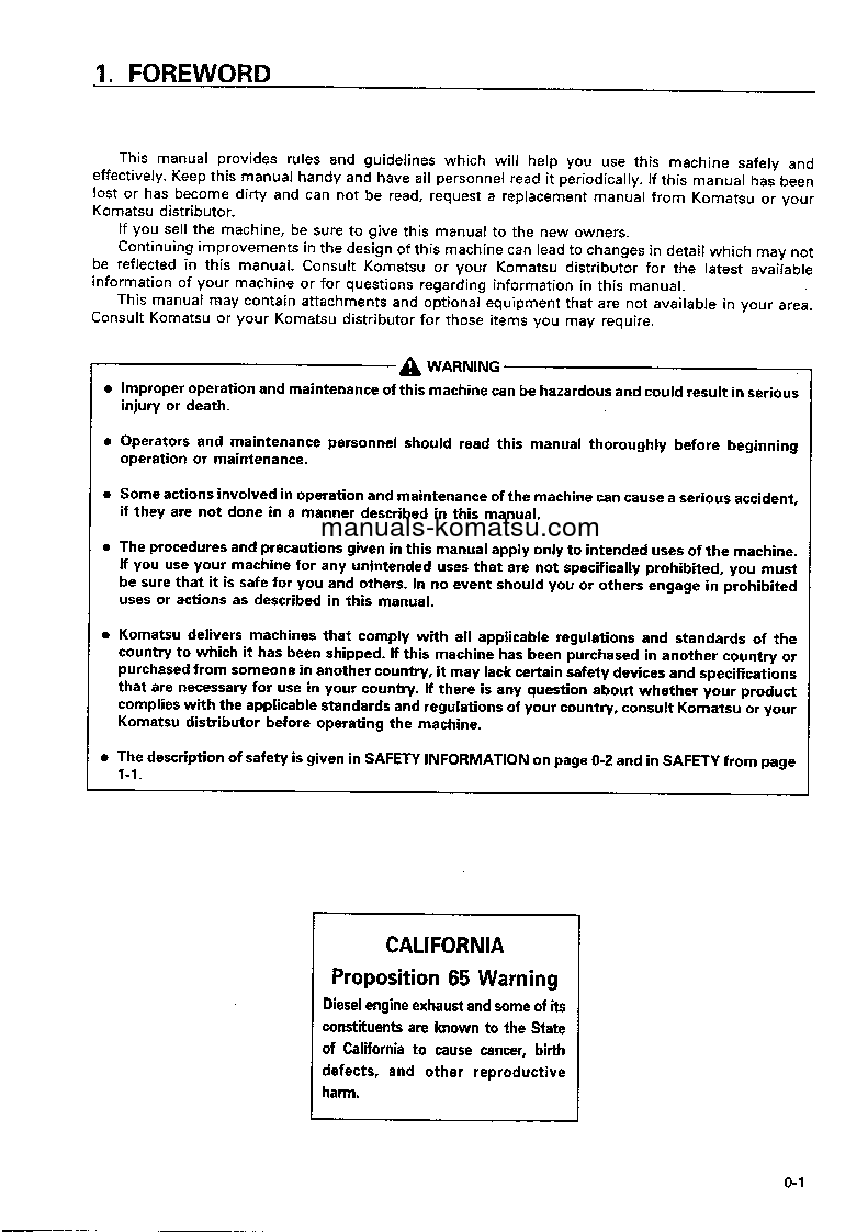 Protected: HD465-5(JPN) S/N 4703-4762 Operation manual (English)