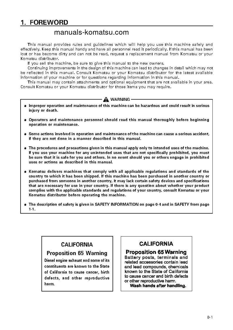 Protected: HD465-5(JPN) S/N 4763-UP Operation manual (English)
