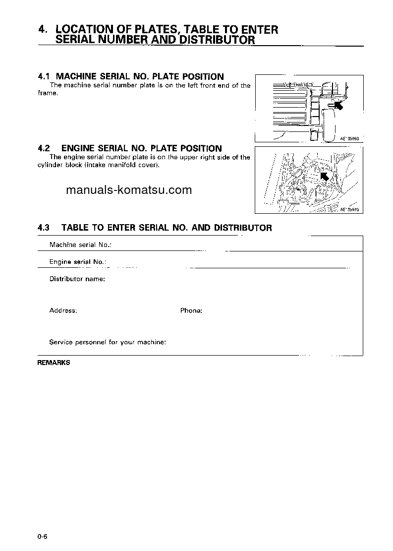 Protected: HD785-5(JPN) S/N 4085-4187 Operation manual (English)