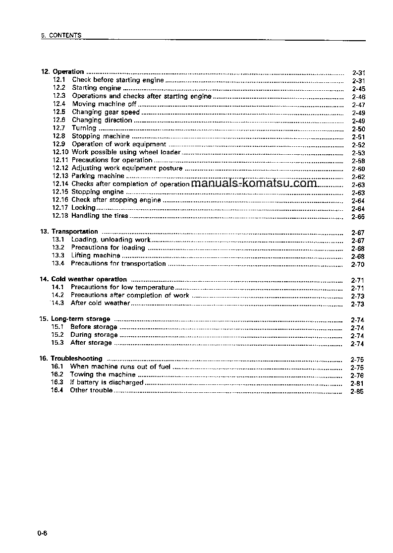 Protected: WA420-3(JPN) S/N 53001-54000 Operation manual (English)