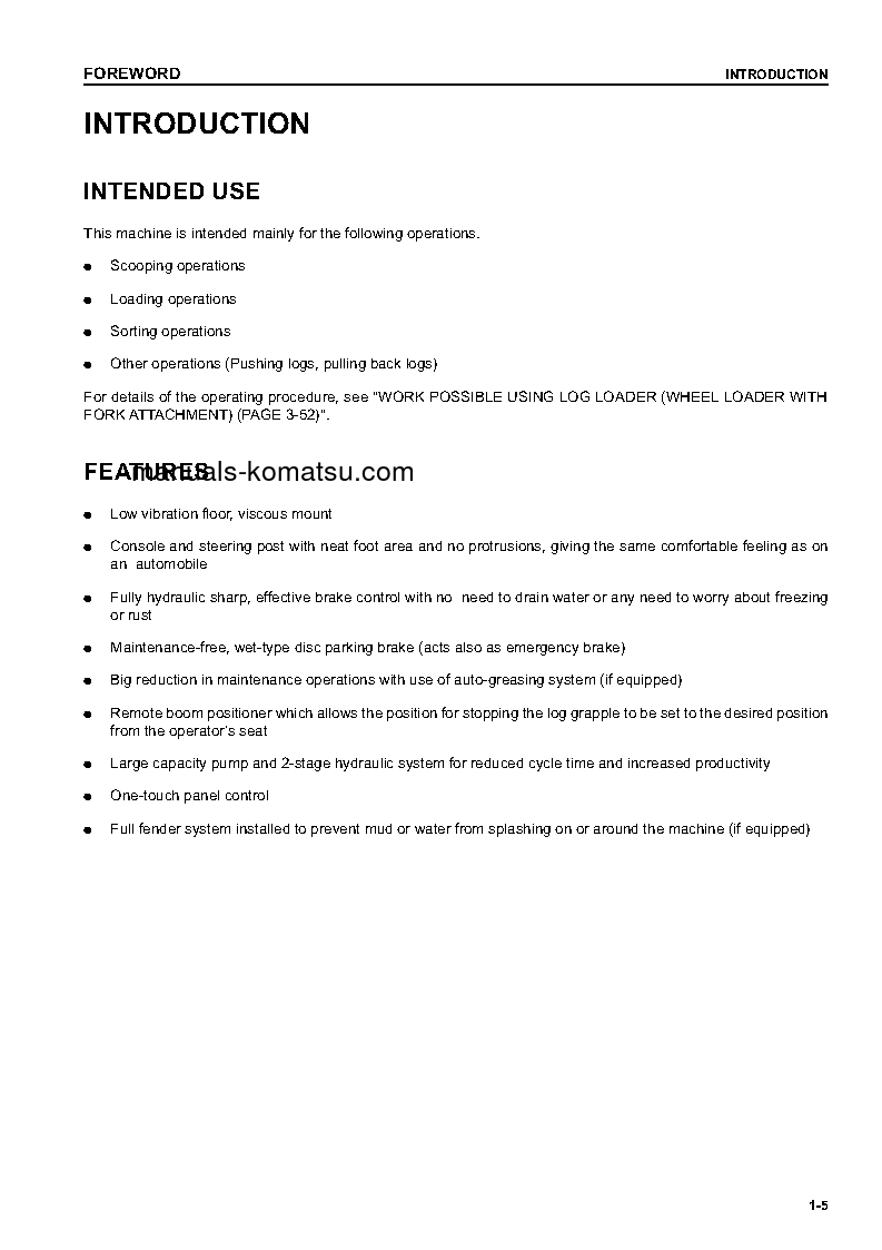 Protected: WA450-3(JPN)-LL S/N 54001-UP Operation manual (English)
