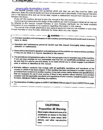 WA470-3(JPN) S/N 50001-54000 Operation manual (English)