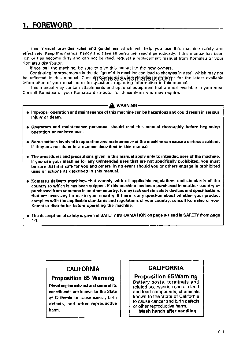 Protected: WA500-3(JPN) S/N 50517-UP Operation manual (English)