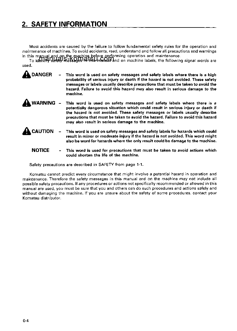 Protected: WA500-3(JPN) S/N 50517-UP Operation manual (English)