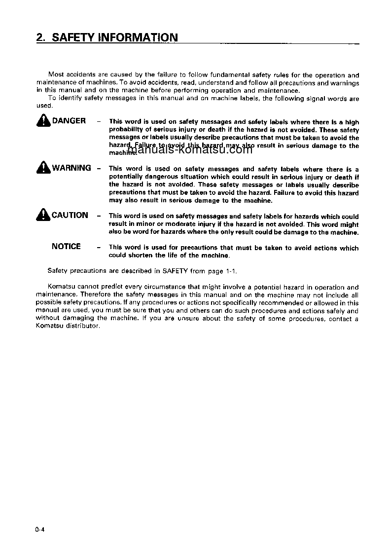 Protected: PC750SE-6(JPN) S/N 10239-11000 Operation manual (English)