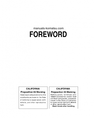 PC750LC-6(JPN) S/N 11001-UP Operation manual (English)