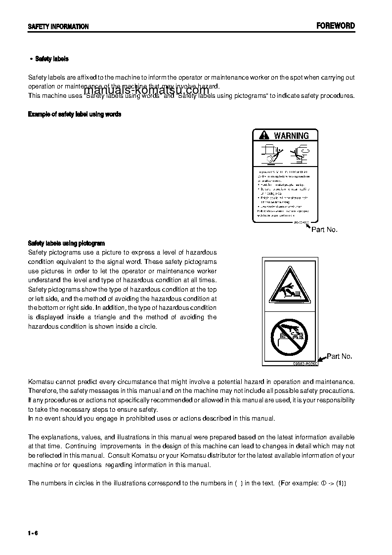 Protected: PC750SE-6(JPN) S/N 11001-UP Operation manual (English)