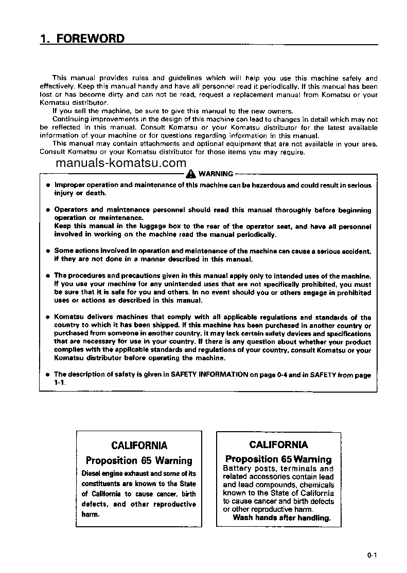 Protected: PC228US-2(JPN) S/N 15001-UP Operation manual (English)