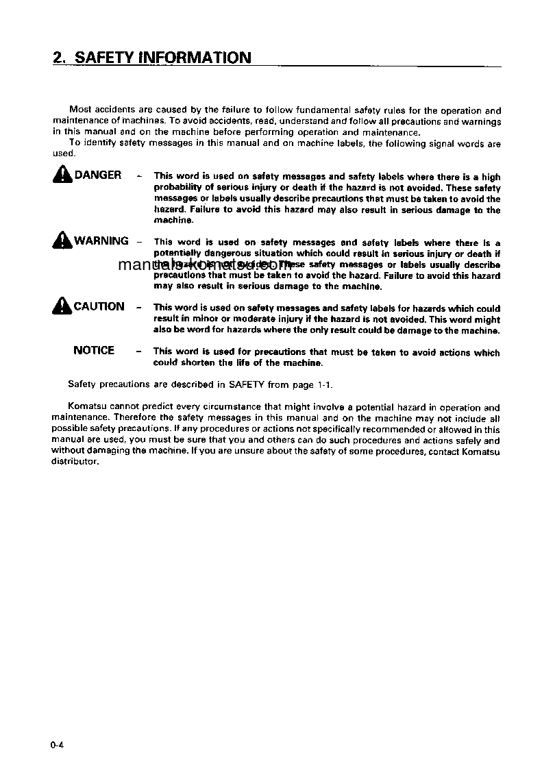 Protected: PC228US-2(JPN) S/N 15001-UP Operation manual (English)