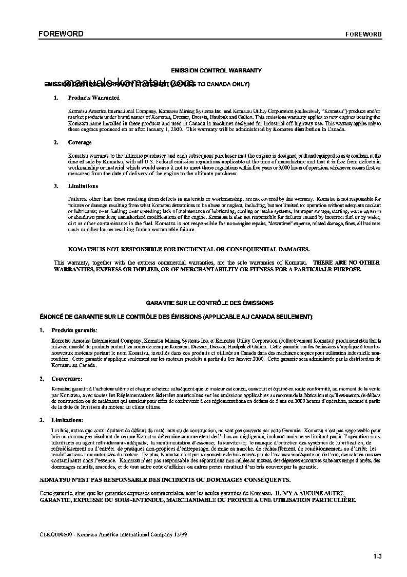 Protected: PC600LC-6(JPN) S/N 11001-UP Operation manual (English)