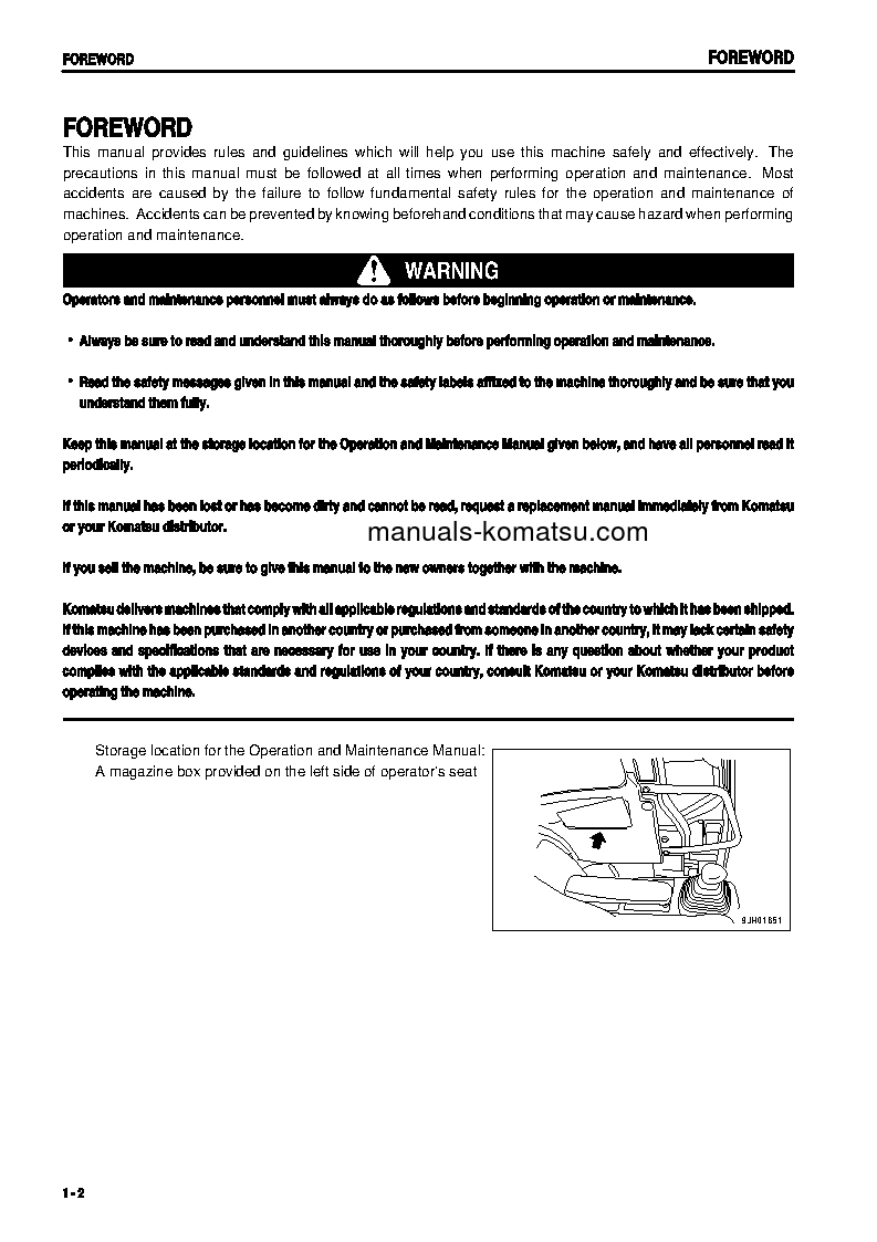 Protected: PC138USLC-2(JPN) S/N 1001-1046 Operation manual (English)