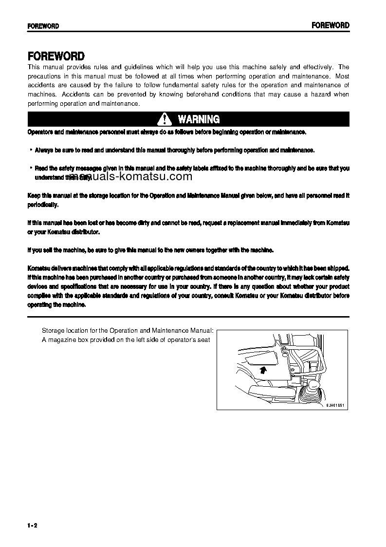 Protected: PC138USLC-2(JPN) S/N 1047-1500 Operation manual (English)