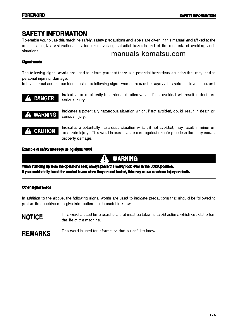 Protected: PC138USLC-2(JPN) S/N 1047-1500 Operation manual (English)