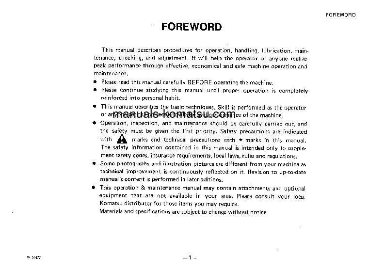 Protected: WA20-1(JPN) S/N 1773-UP Operation manual (English)