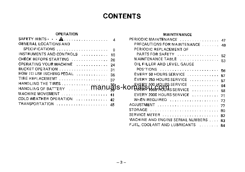 Protected: WA20-1(JPN) S/N 1773-UP Operation manual (English)