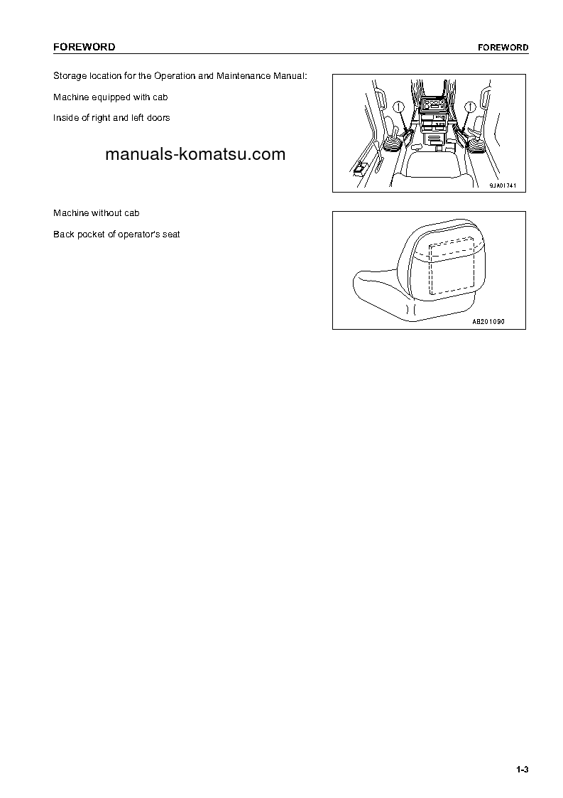 Protected: D61EX-12(JPN) S/N 1001-UP Operation manual (English)