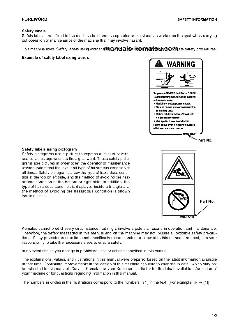 Protected: D61EX-12(JPN) S/N 1001-UP Operation manual (English)