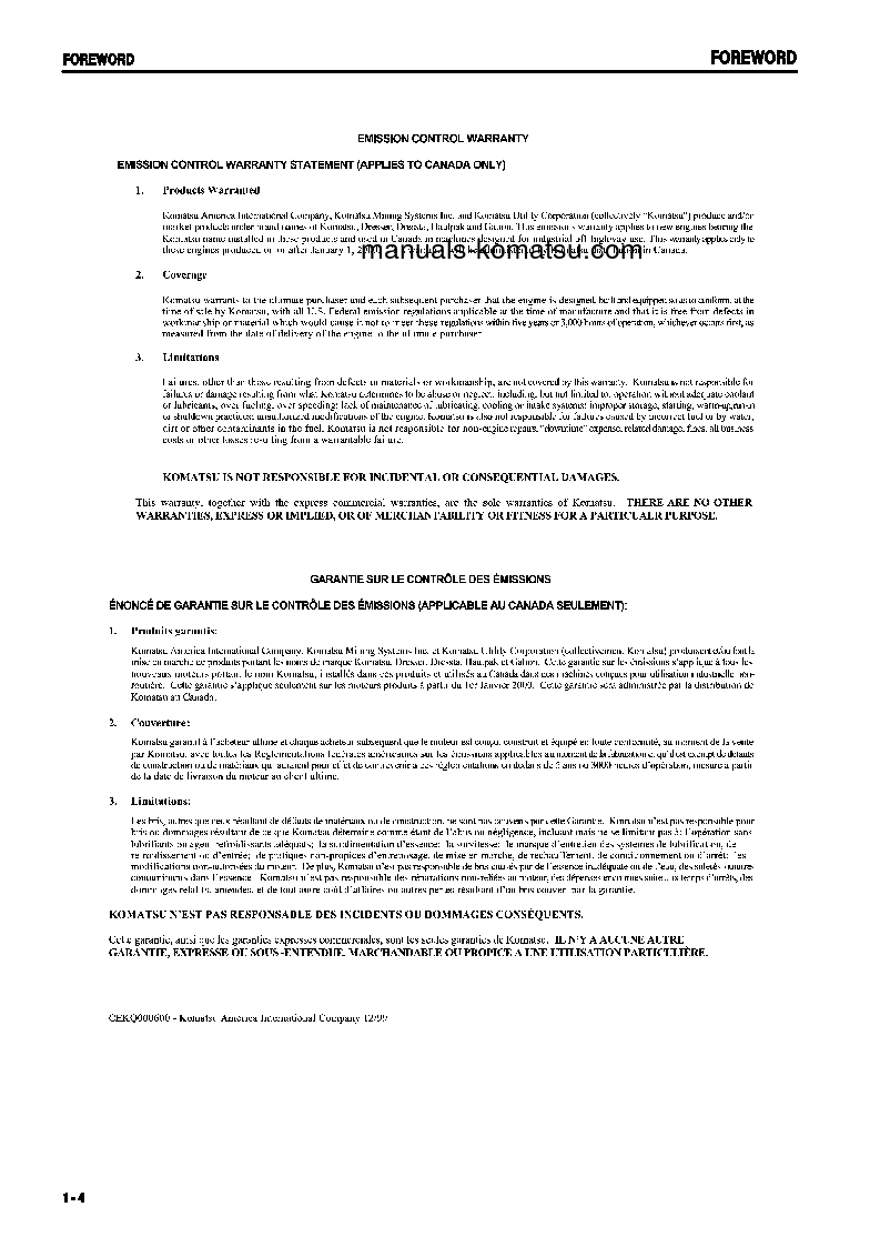 Protected: D61PX-12(JPN) S/N 1217-UP Operation manual (English)