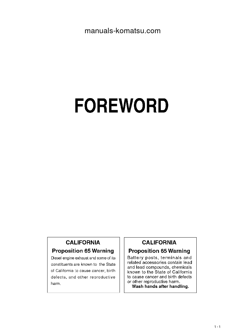 Protected: D61PX-12(JPN) S/N 1228-UP Operation manual (English)