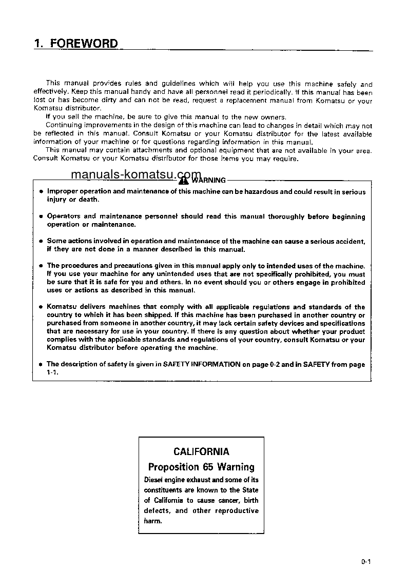 Protected: WA320-3(JPN)-CUSTOM S/N 54104-UP Operation manual (English)