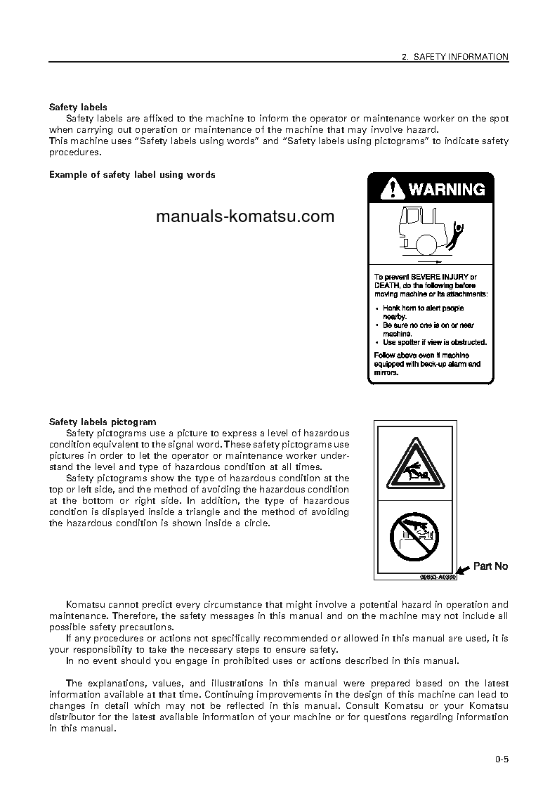 Protected: WD500-3(JPN) S/N 50001-UP Operation manual (English)