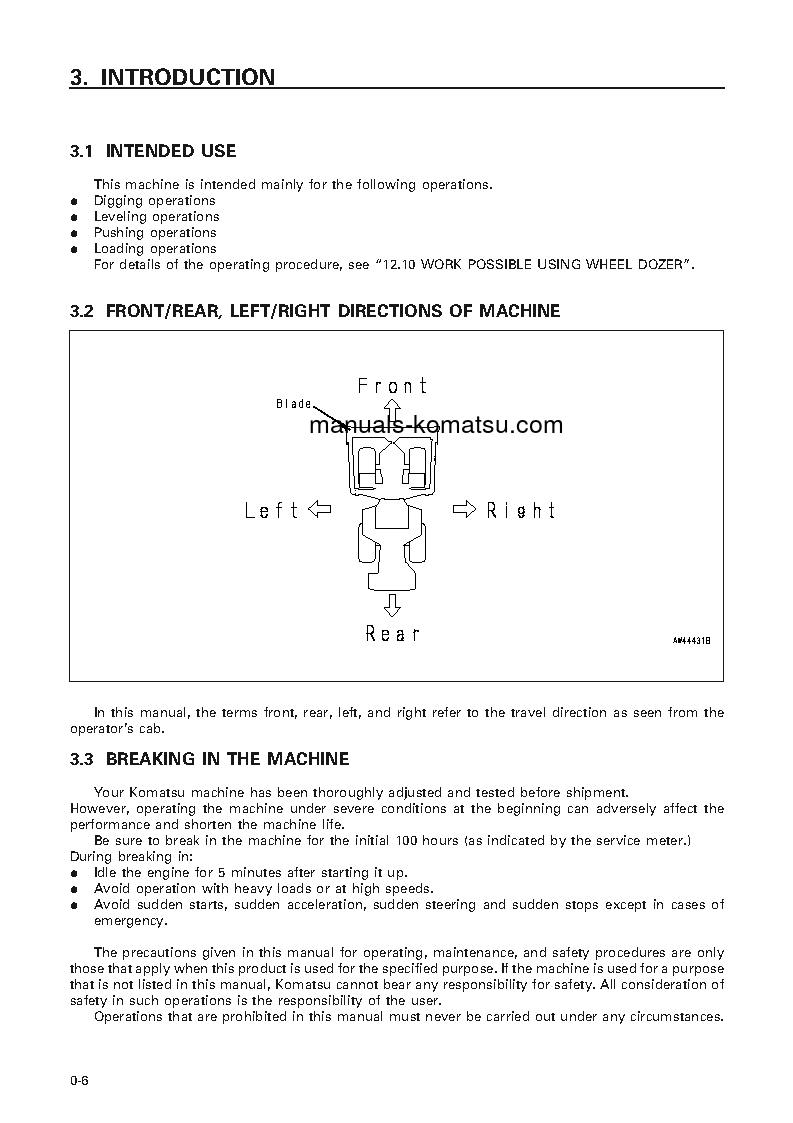 Protected: WD500-3(JPN) S/N 50001-UP Operation manual (English)