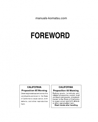 GD555-3(JPN)-FOR N. AMERICA S/N 50001-51000 Operation manual (English)